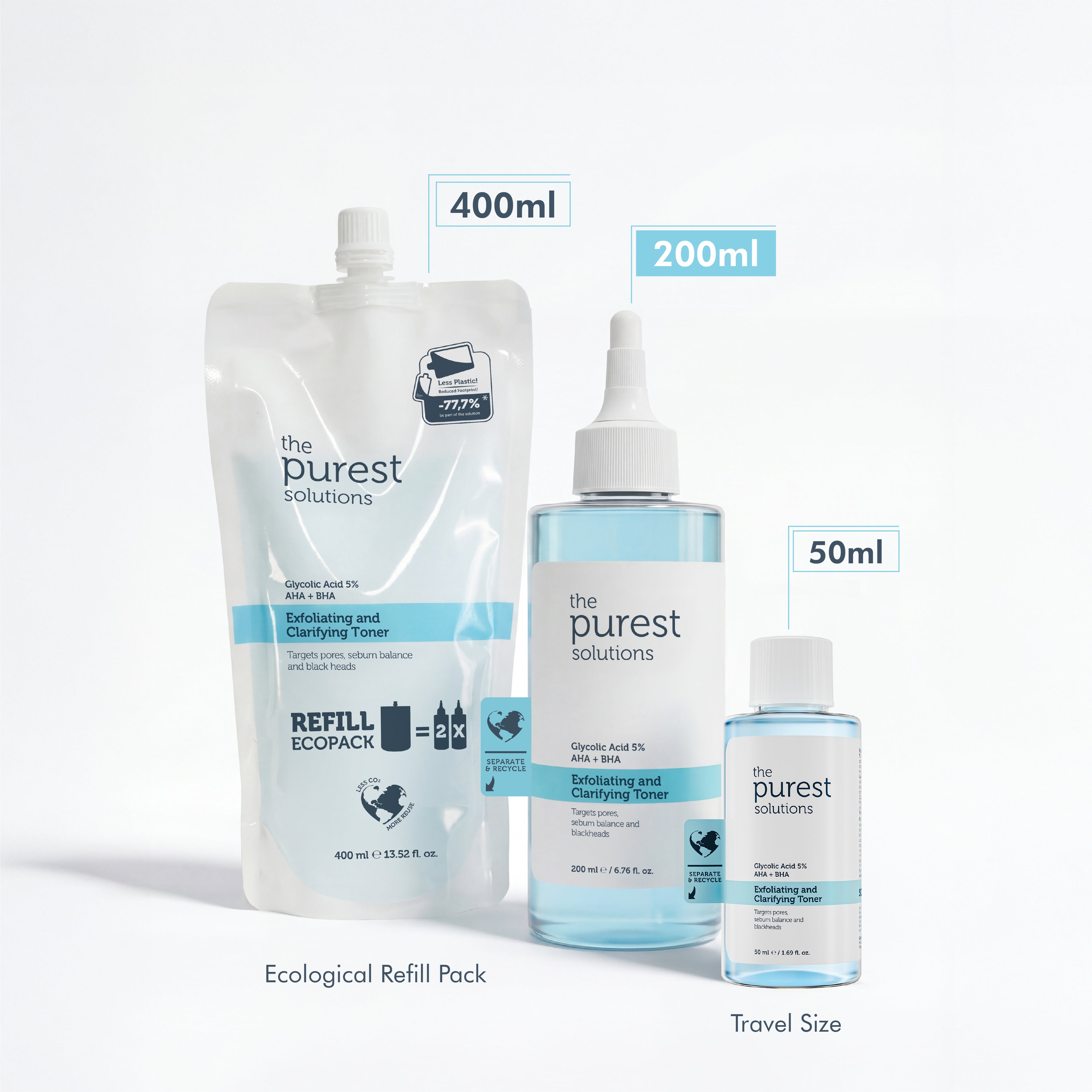 Exfoliating and Clarifying Toner 200 ml