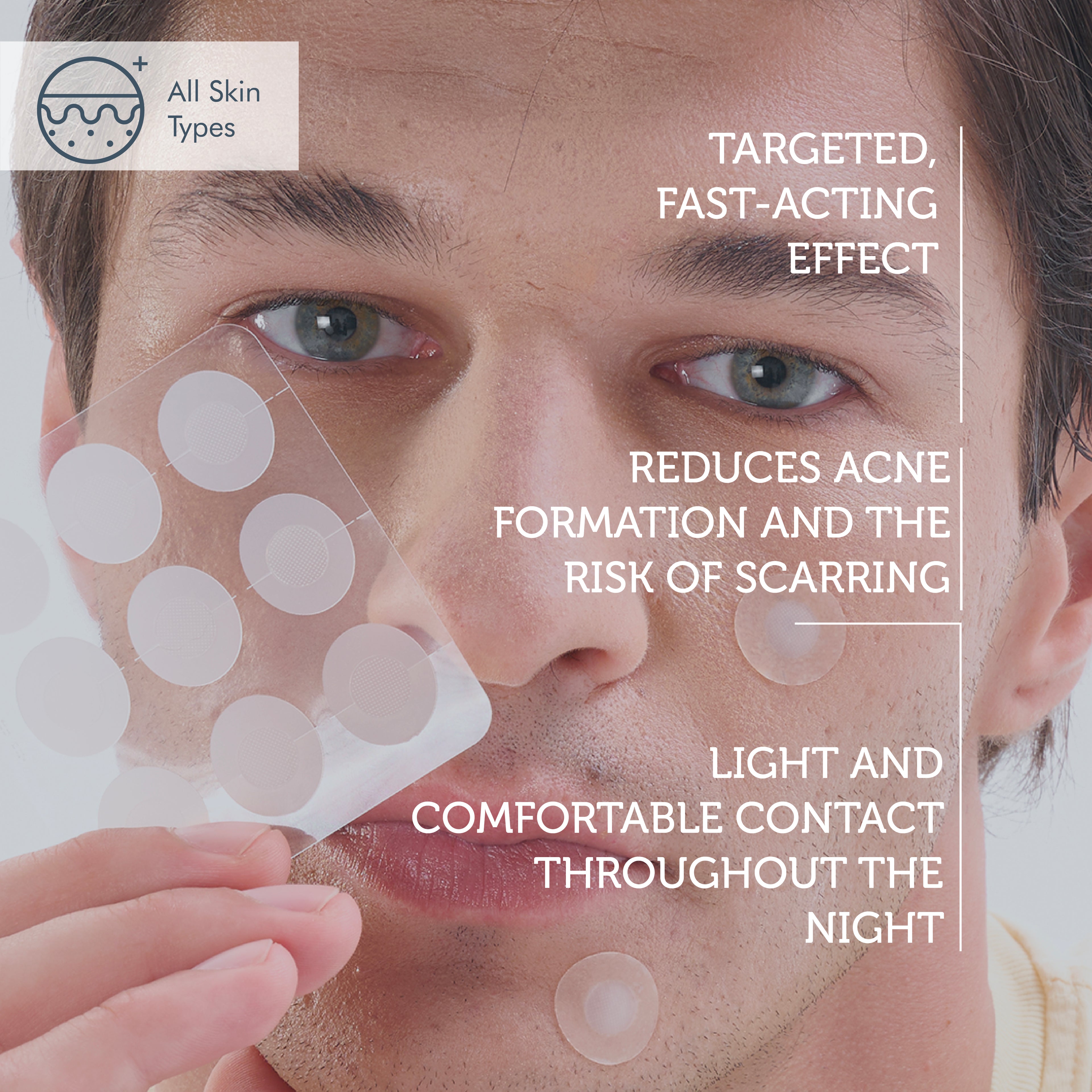 Microneedle Akne-Pflaster – Anti-Pickel Patch mit Mikronadel-Technologie (9 Stück)