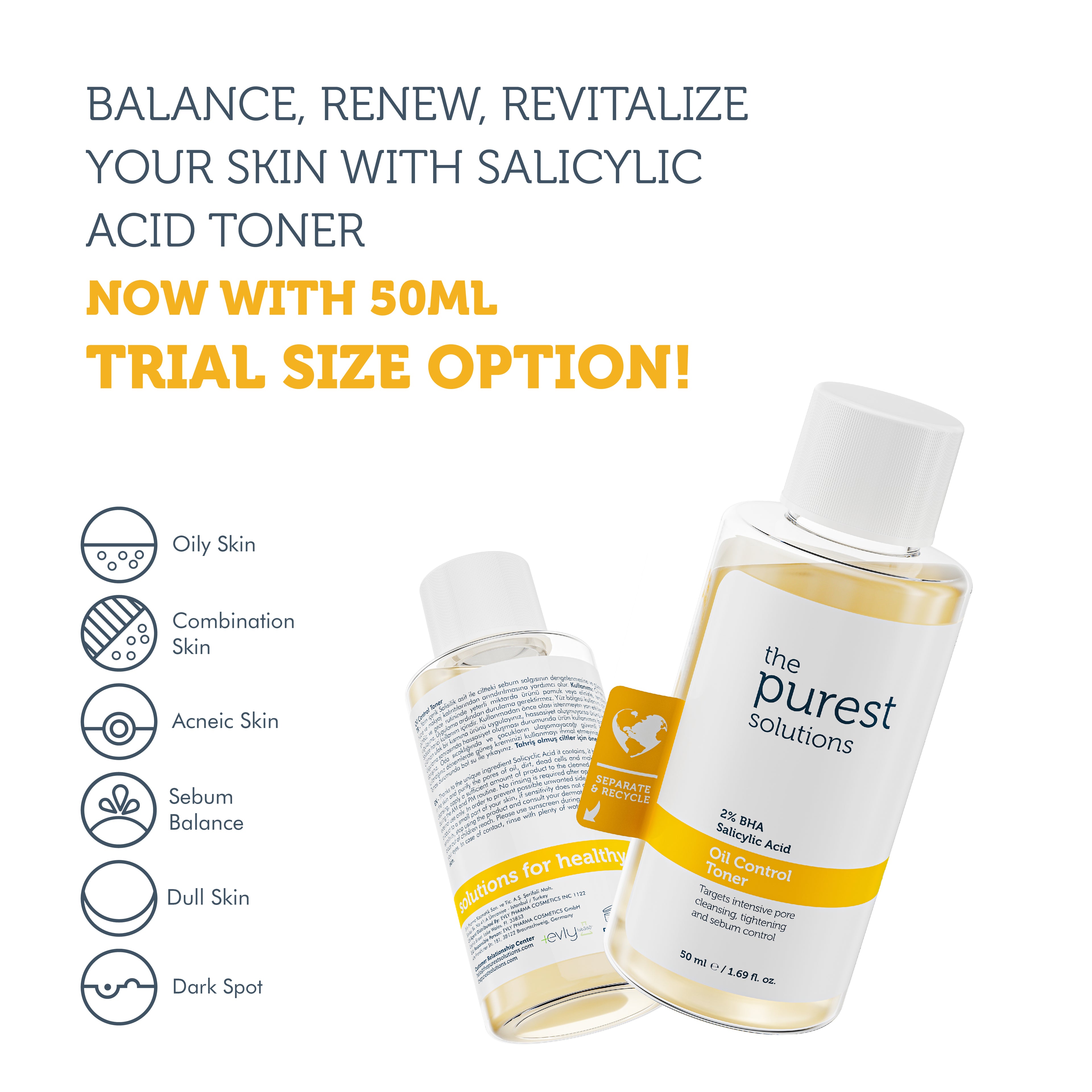 Oil Control Toner 50 ml