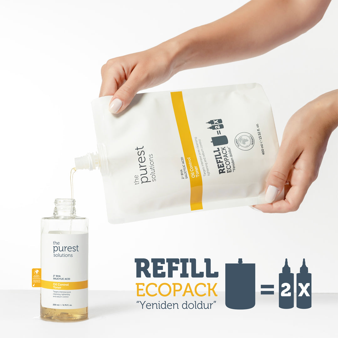Oil Control Toner Ecological Refill Pack 400 ML