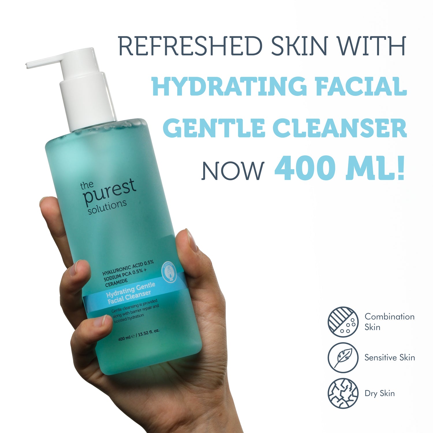 Hydrating Gentle Facial Cleanser 400 ml