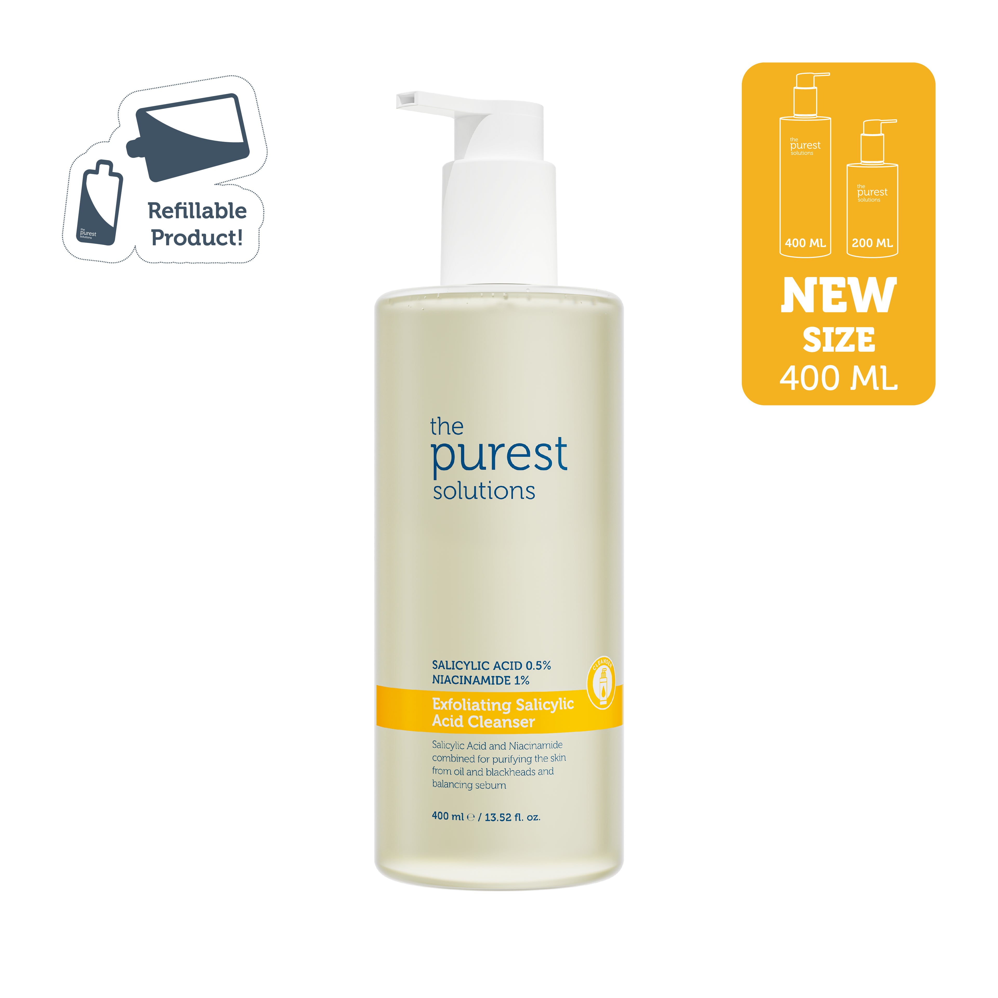 Exfoliating Salicylic Acid Cleanser 400 ml