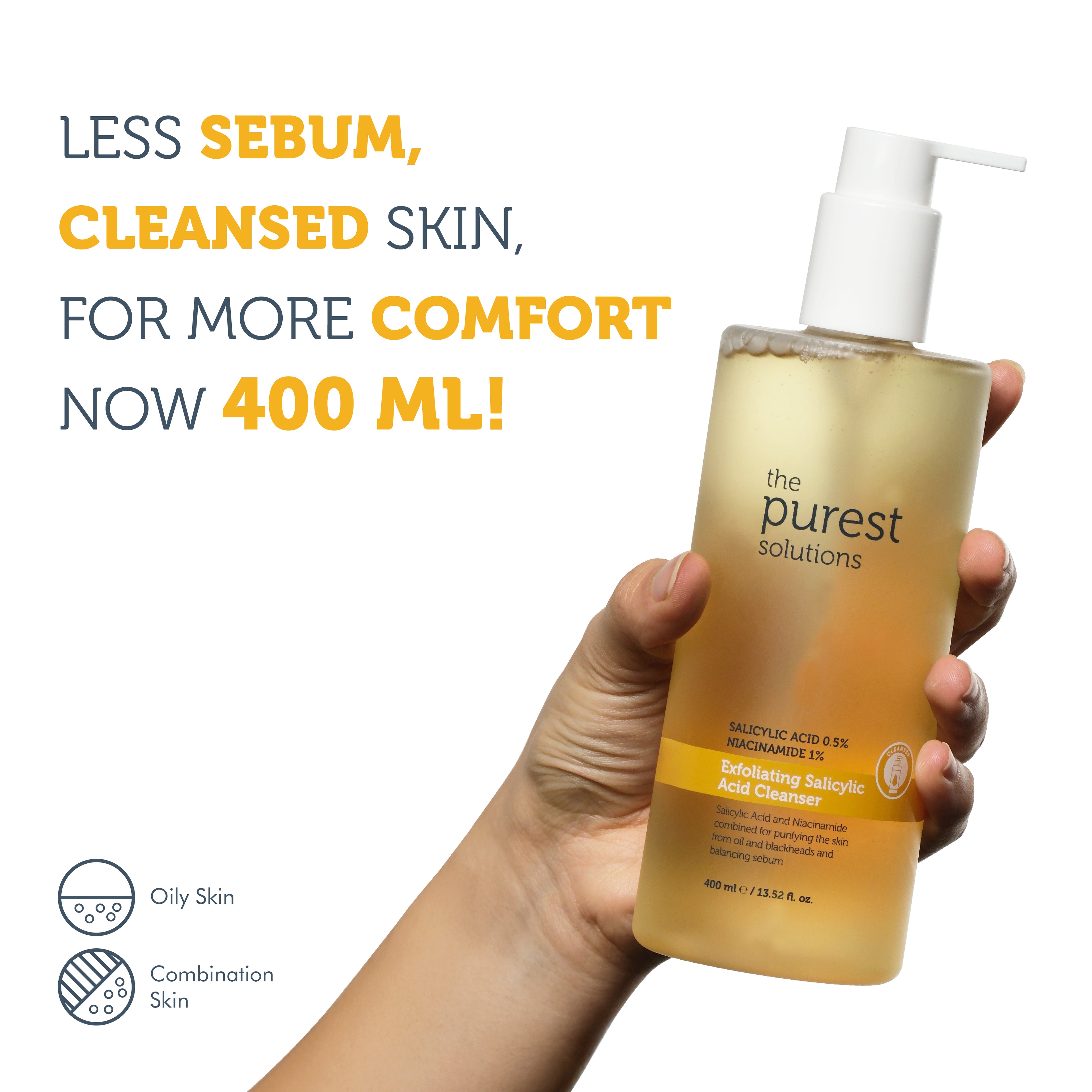 Exfoliating Salicylic Acid Cleanser 400 ml