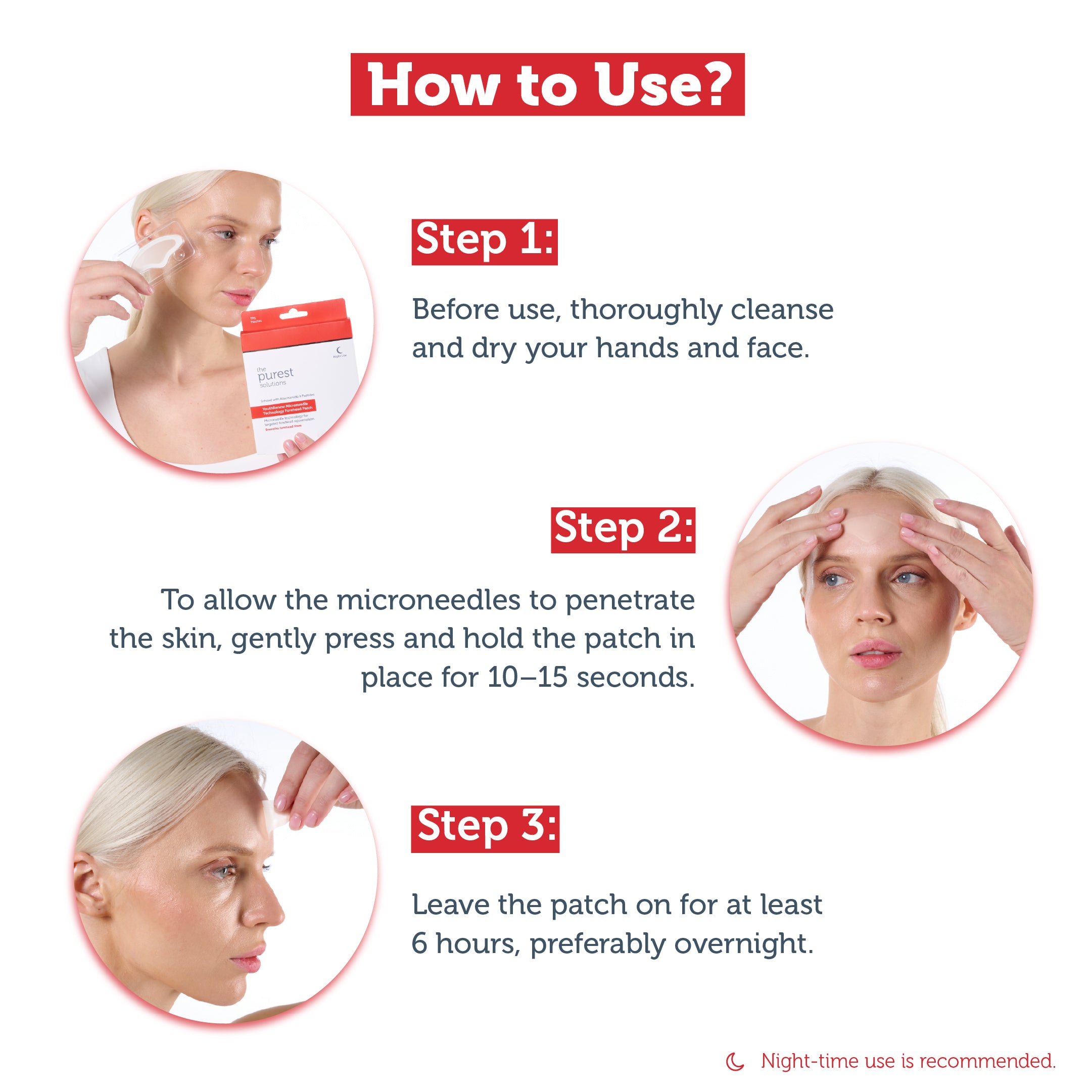 YouthRenew Microneedle Techonolgy Forehead Patch