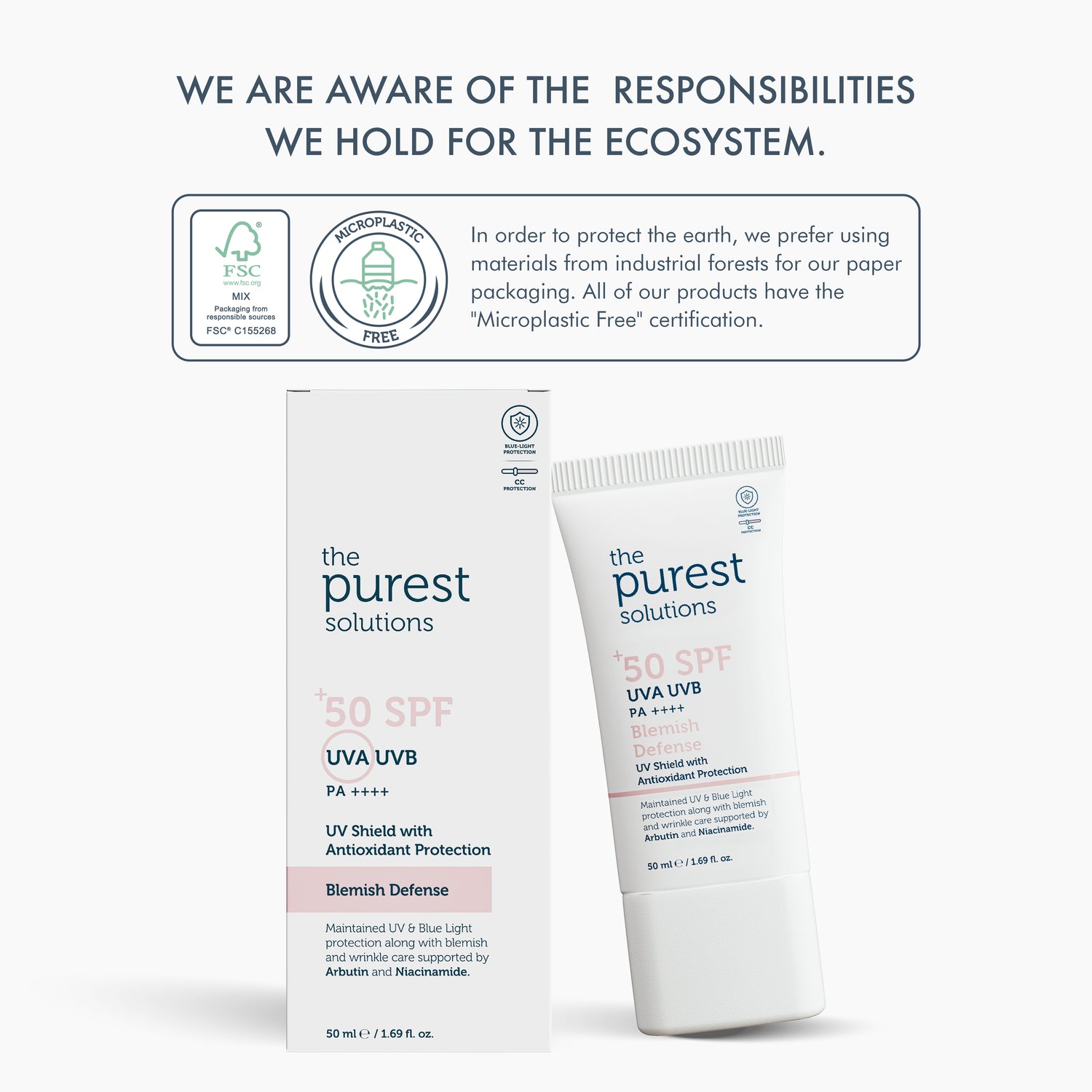 Blemish Defense UVA/UVB  Antioxidant Protection For Blemish-Prone Skin 50+ SPF 50 ml