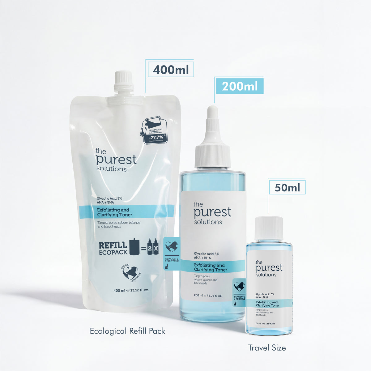 Exfoliating and Clarifying Toner 200 ml