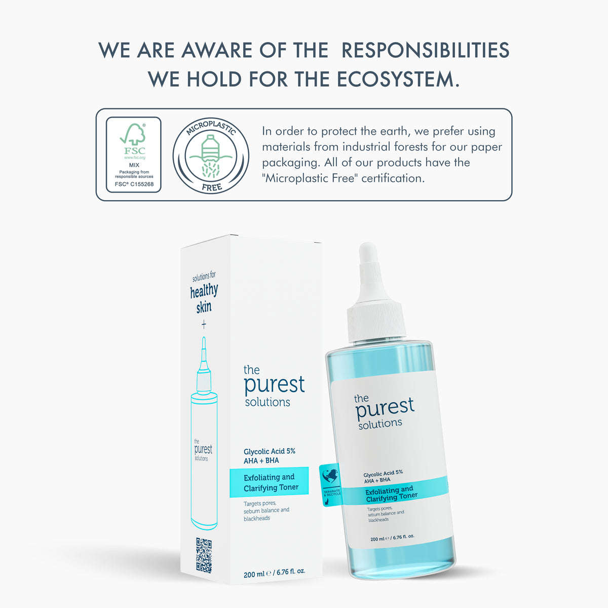 Exfoliating and Clarifying Toner 200 ml