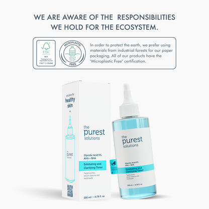 Exfoliating and Clarifying Toner 200 ml