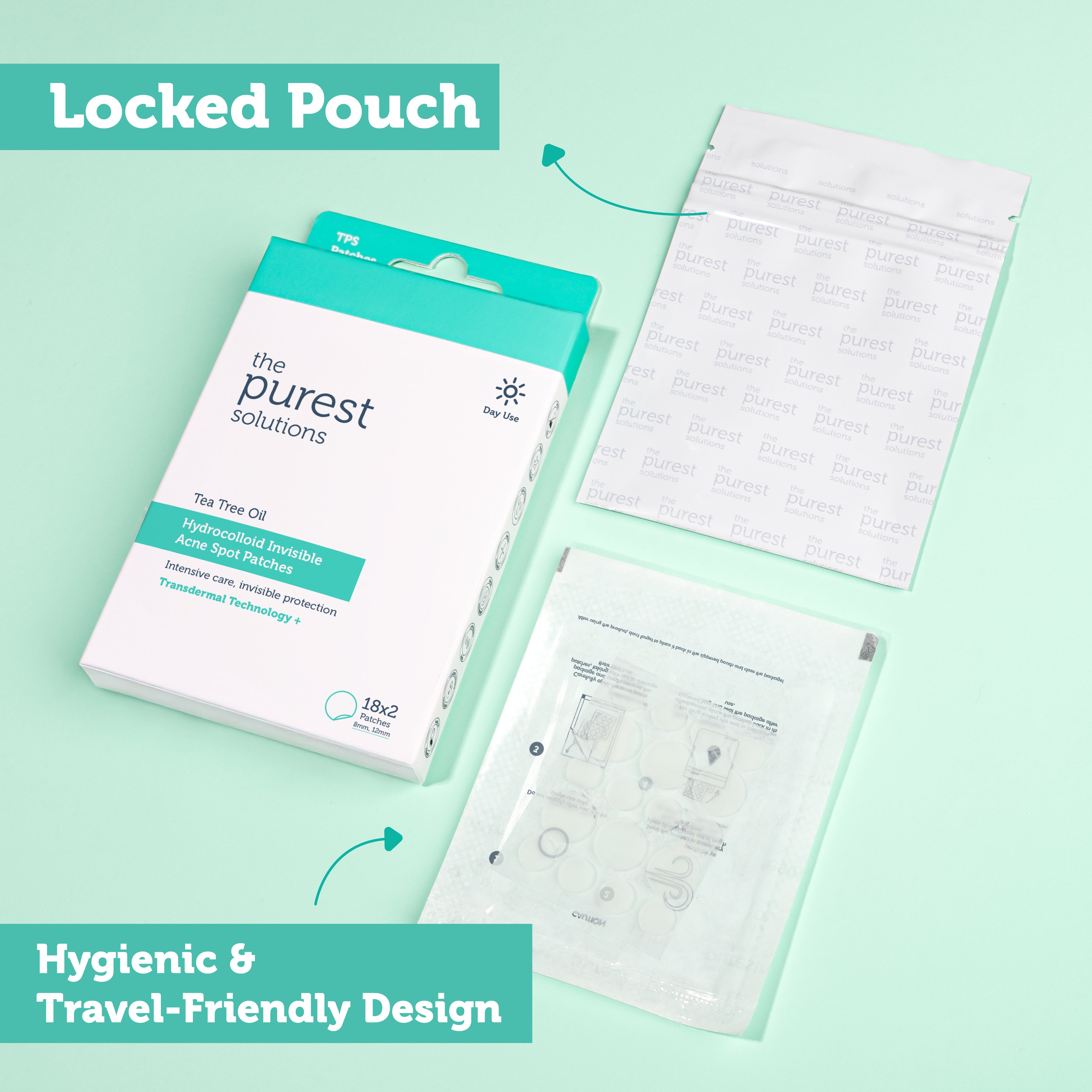 Hydrocolloid Invisible Spot Patches