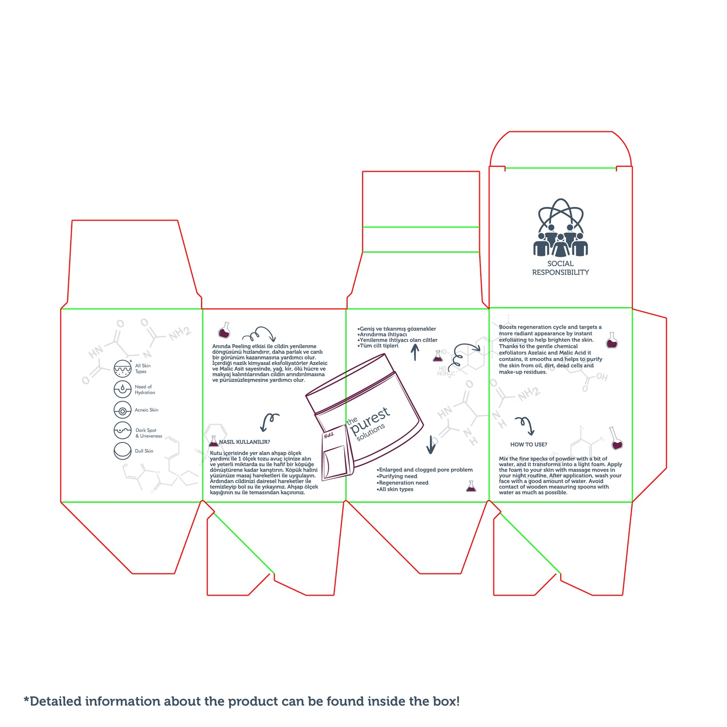 Exfoliating Fruit Enzyme Powder Peeling 55 gr