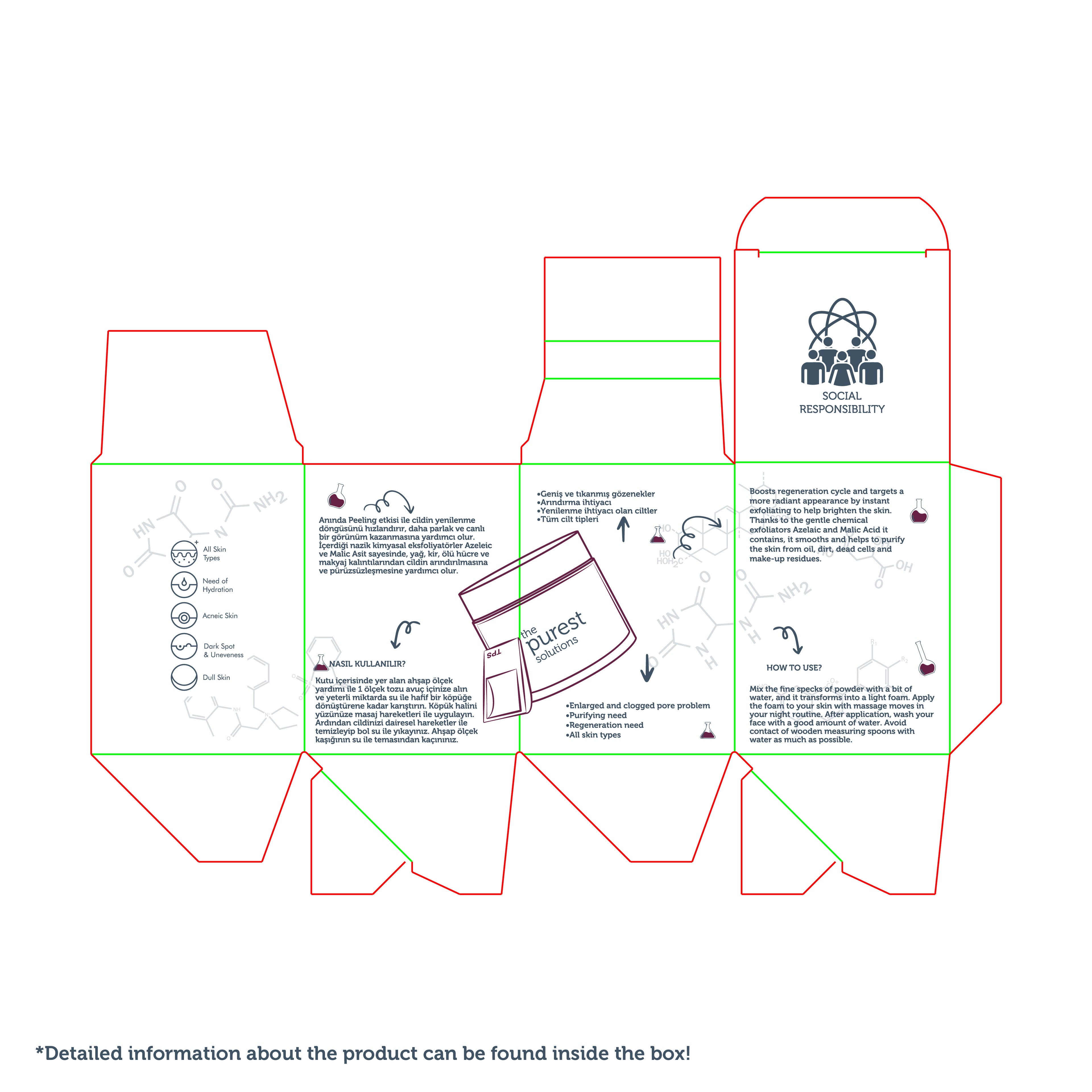 Exfoliating Fruit Enzyme Powder Peeling 55 gr