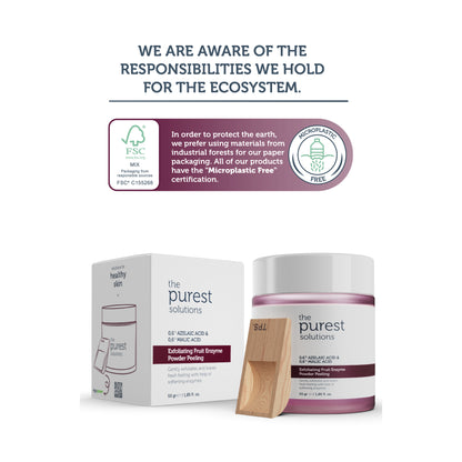 Exfoliating Fruit Enzyme Powder Peeling 55 gr