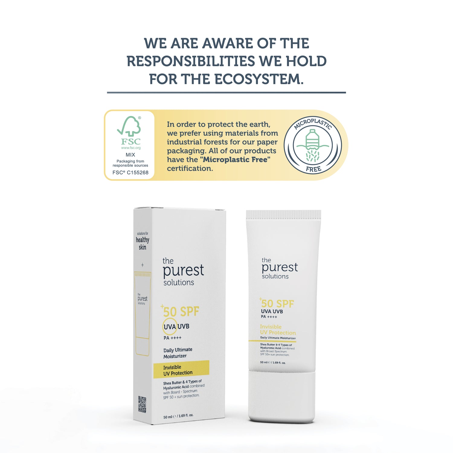 Invisible UV Protection  Daily Intensive Moisturizer 50+ SPF 50 ml