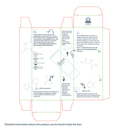 Dry-Touch Protection Mattifier &amp; Oil Control Moisturizer for Oily Skin 50+ SPF 50 ml.