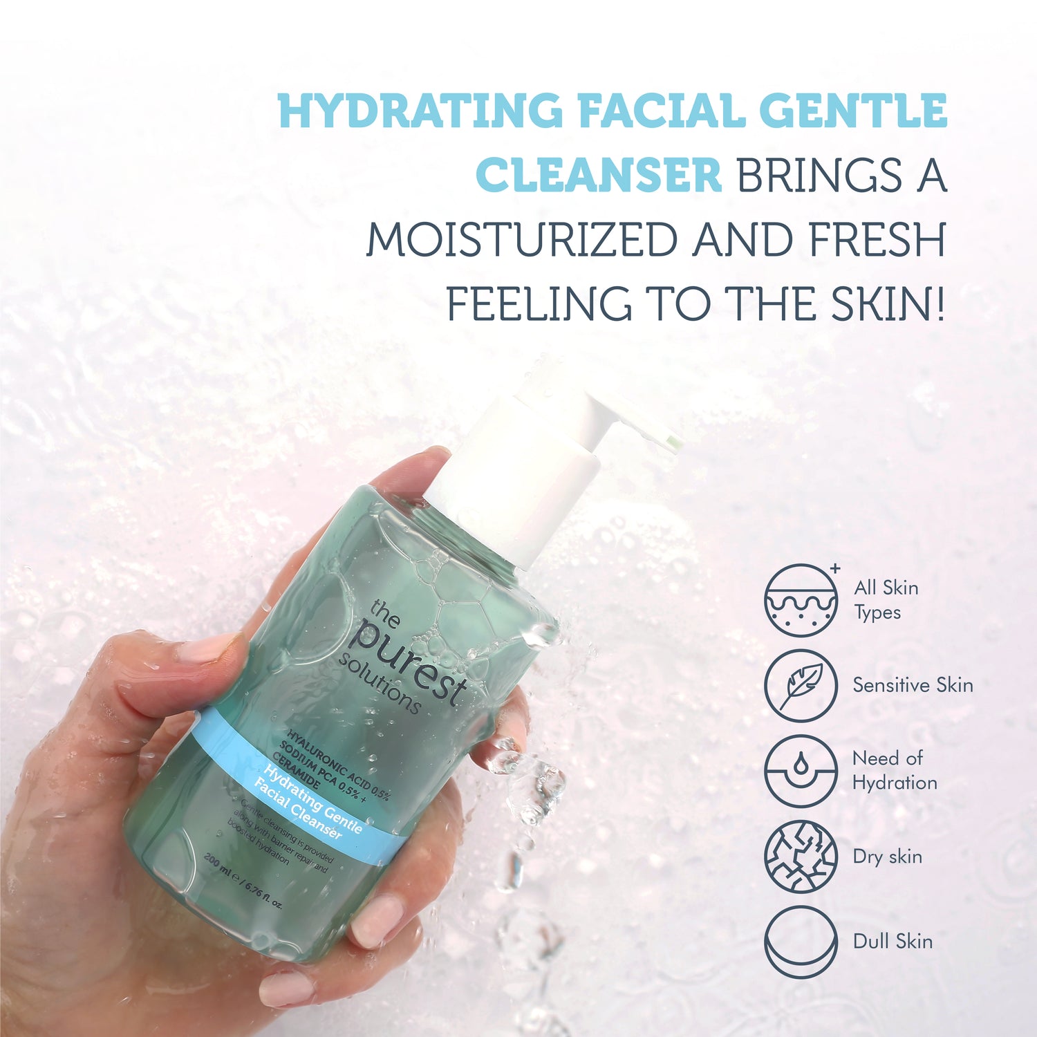 Hydrating Gentle Facial Cleanser 200 ml