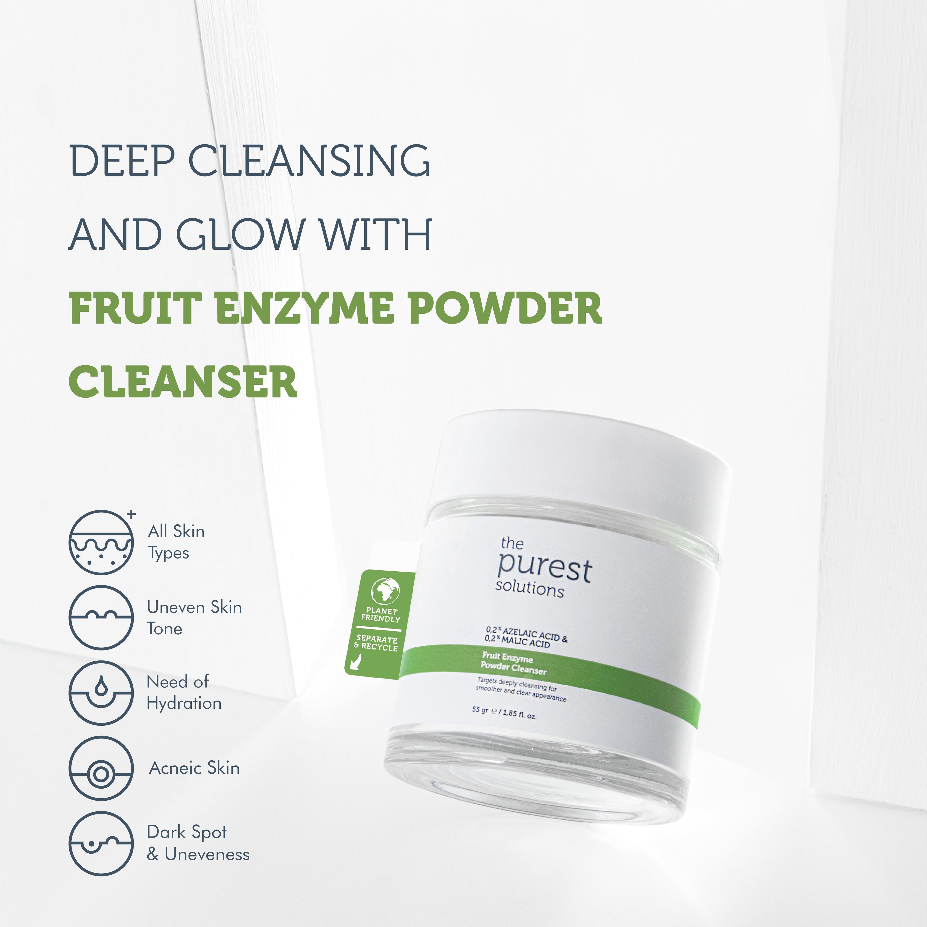 Fruit Enzyme Powder Cleanser 55 gr
