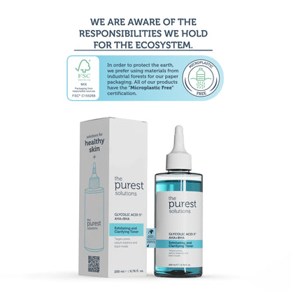 Exfoliating and Clarifying Toner 200 ml