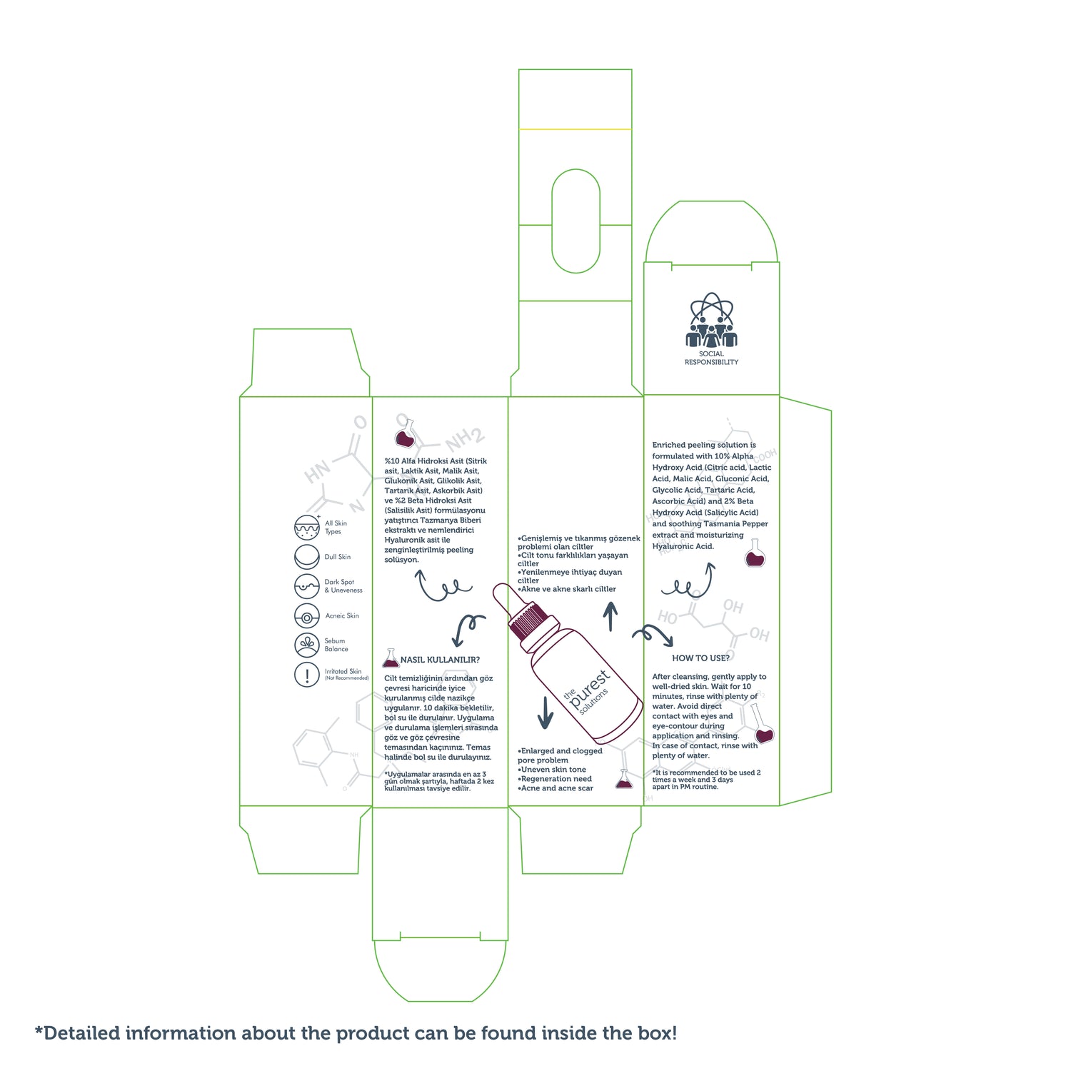 Exfoliating Facial Peeling 30 ml