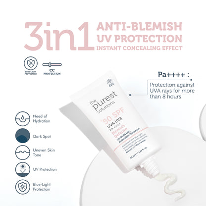 Blemish Defense UVA/UVB  Antioxidant Protection For Blemish-Prone Skin 50+ SPF 50 ml