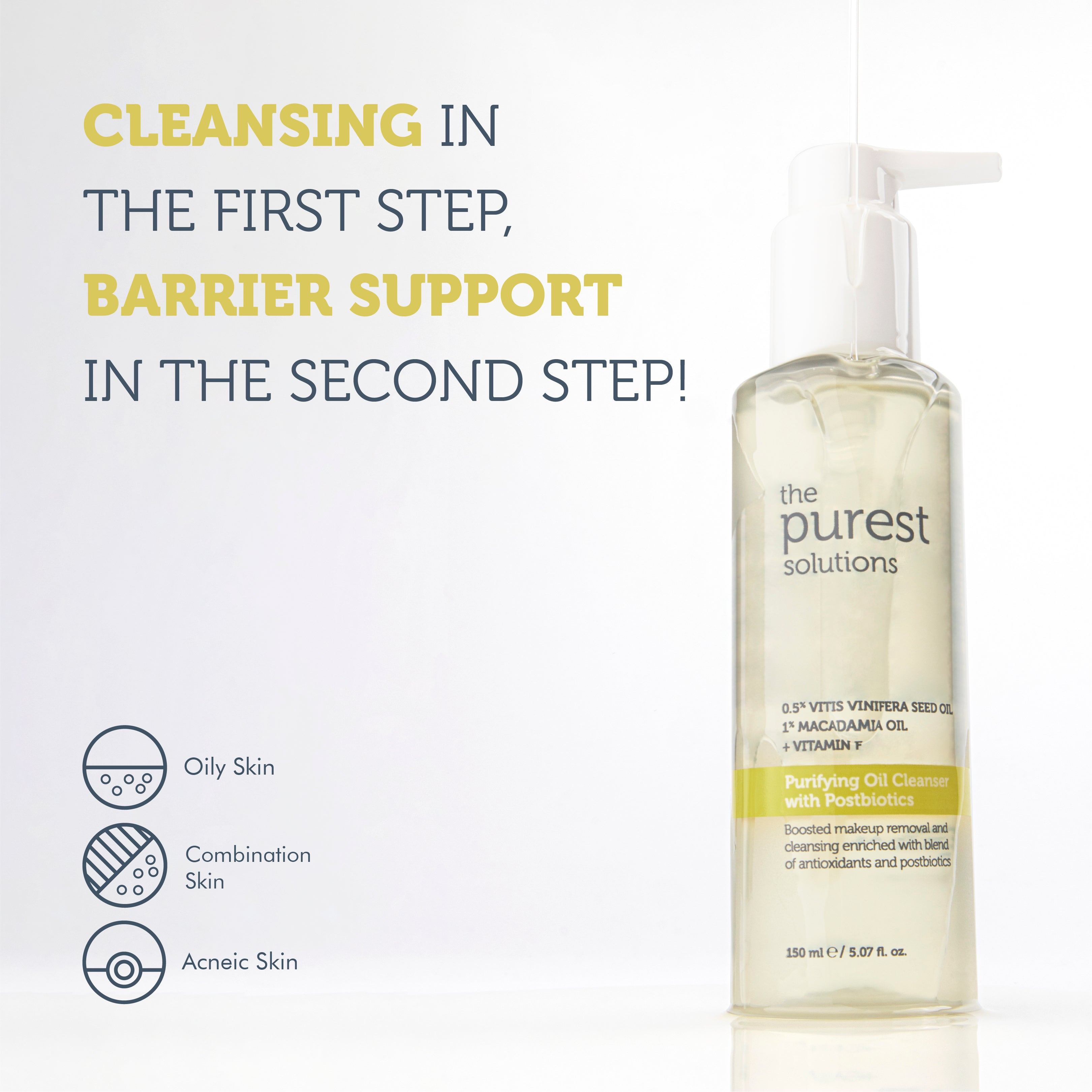 Purifying Oil Cleanser with Postbiotics 150 ml