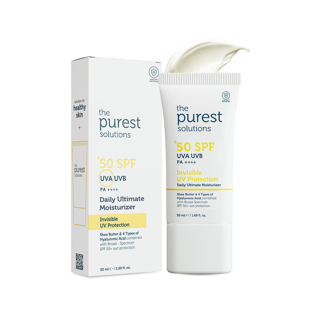 Invisible UV Protection  Daily Intensive Moisturizer 50+ SPF 50 ml