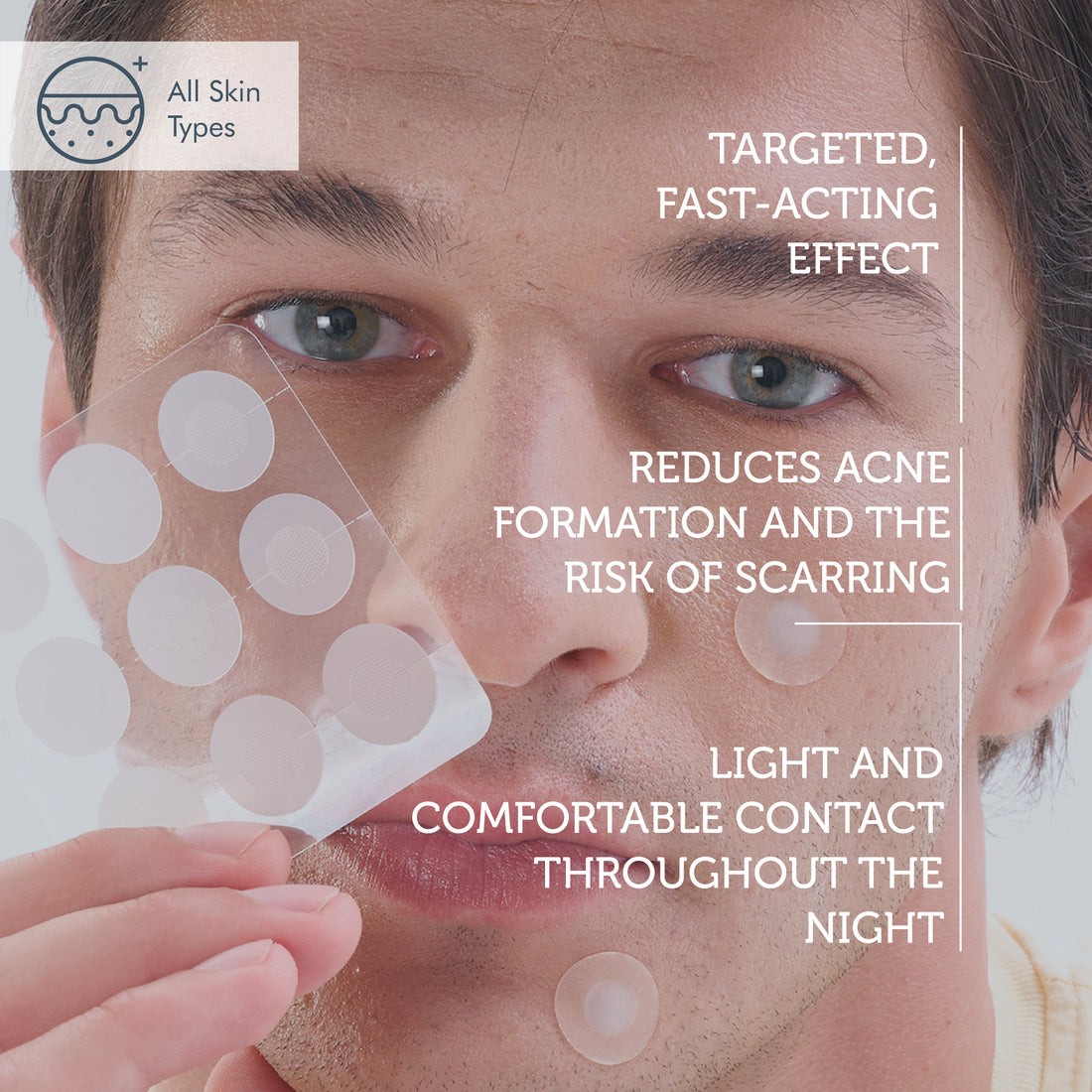 Microneedle Akne-Pflaster – Anti-Pickel Patch mit Mikronadel-Technologie (9 Stück)