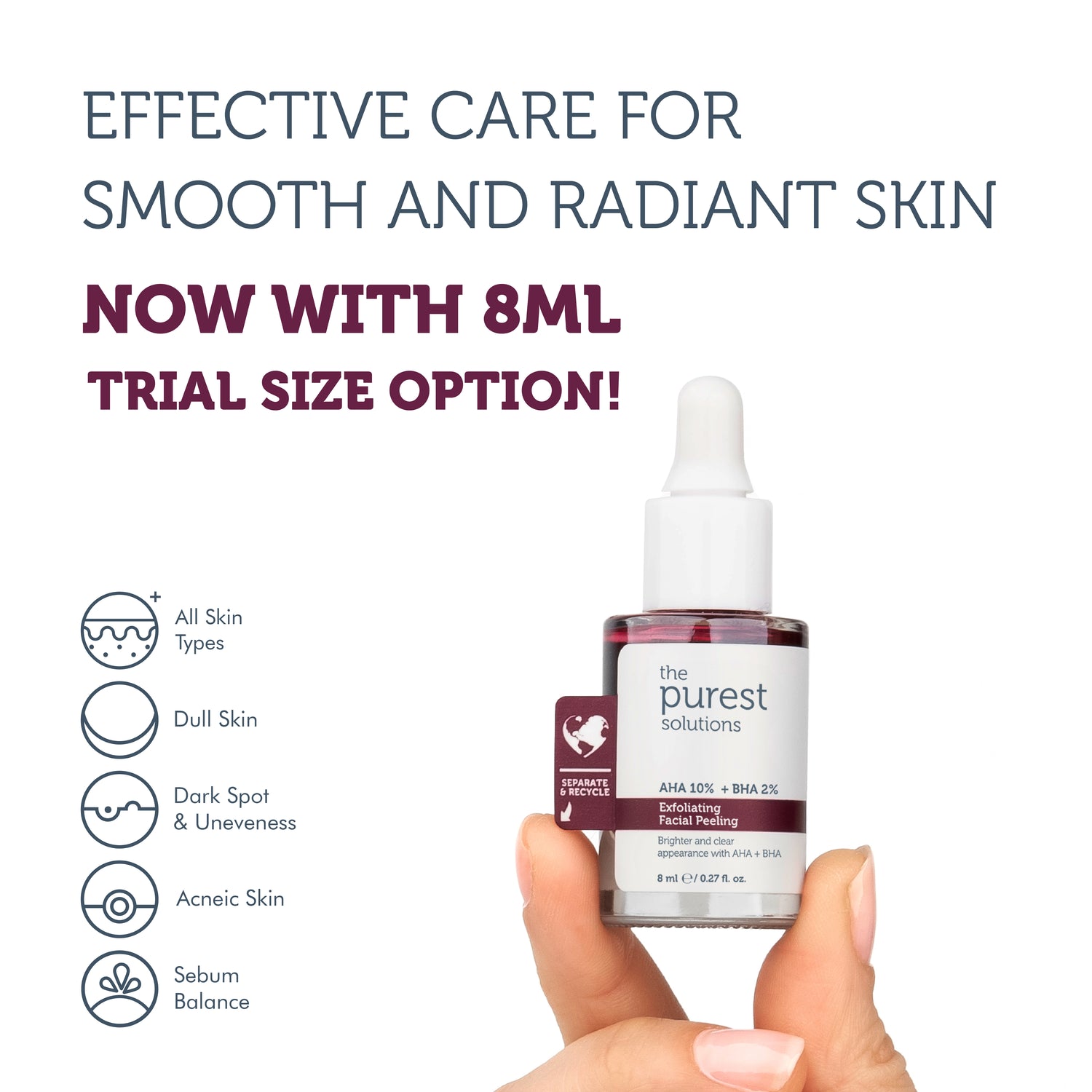 Exfoliating Facial Peeling 8 ml