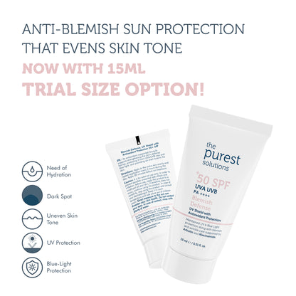 Blemish Defense UVA/UVB Antioxidant Protection For Blemish-Prone Skin 50+ SPF 15 ml