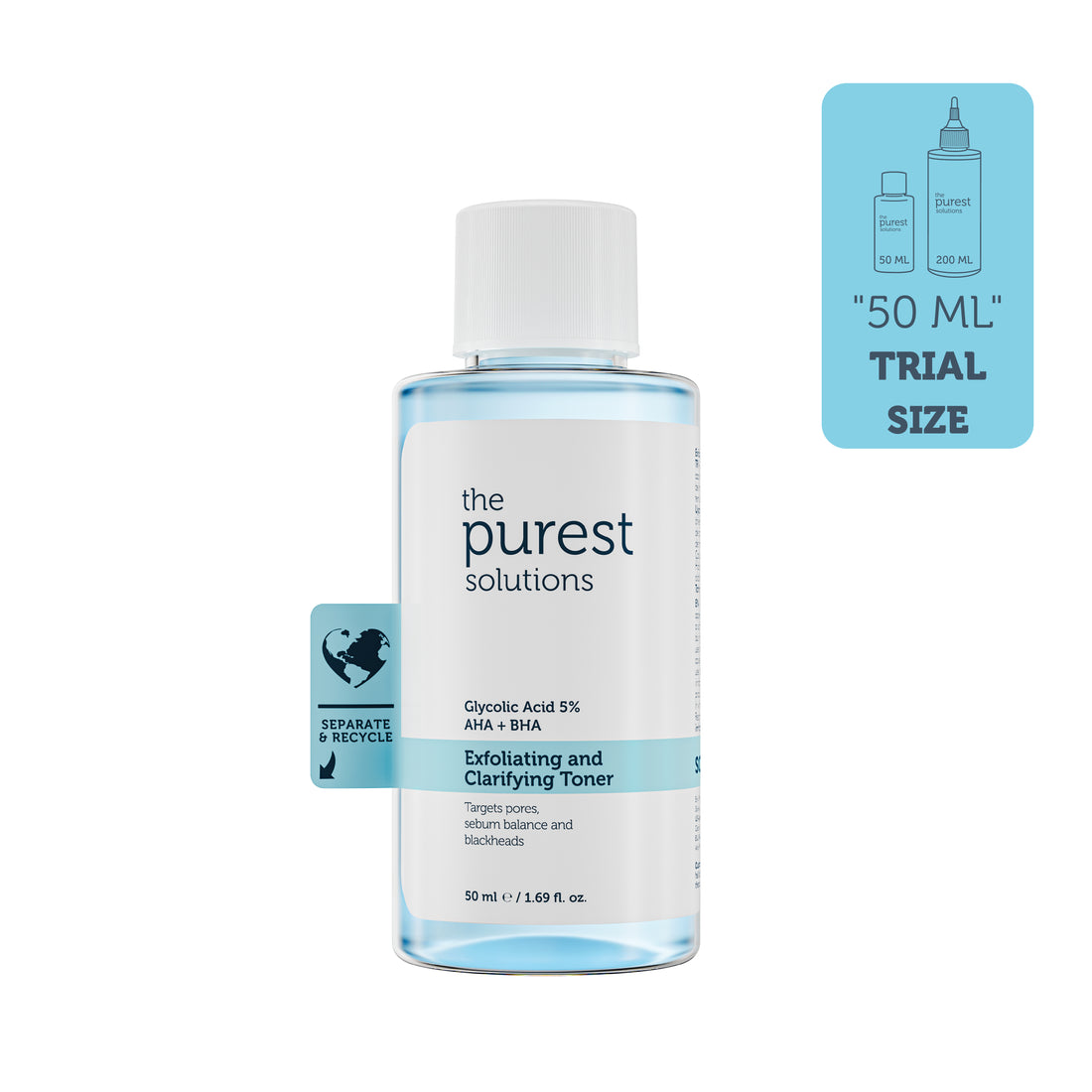 Exfoliating and Clarifying Toner 50 ml