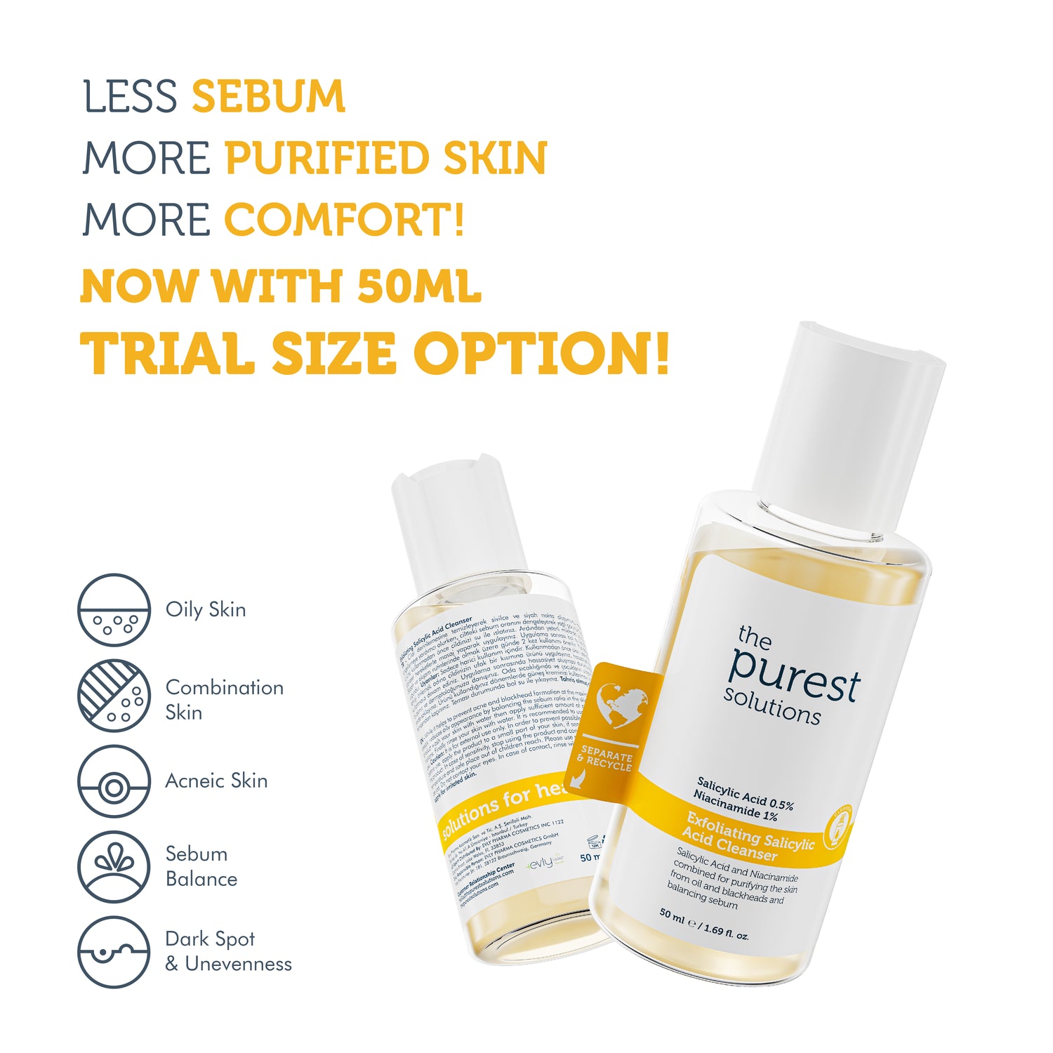 Exfoliating Salicylic Acid Cleanser 50 ml