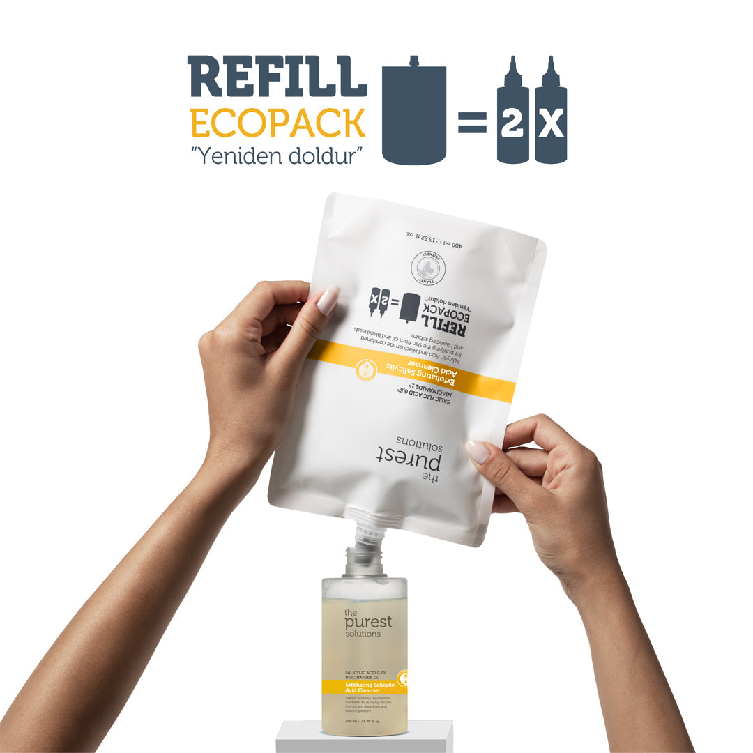 Exfoliating Salicylic Acid Cleanser Ecological Refill Pack 400 ML